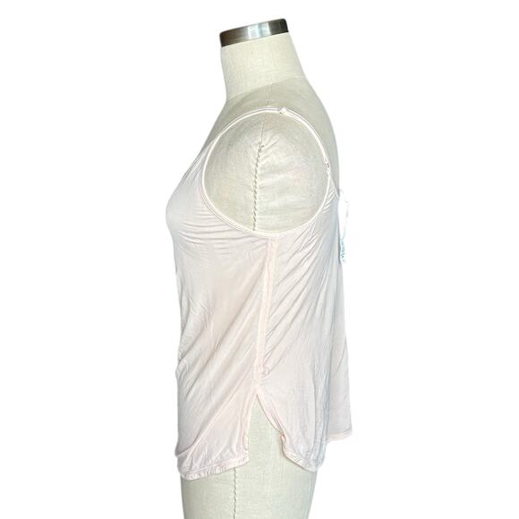 LULULEMON Light Pink Mesh City Soul Tank Top Women's Size 4 Lightweight Gym Yoga - Picture 2 of 5